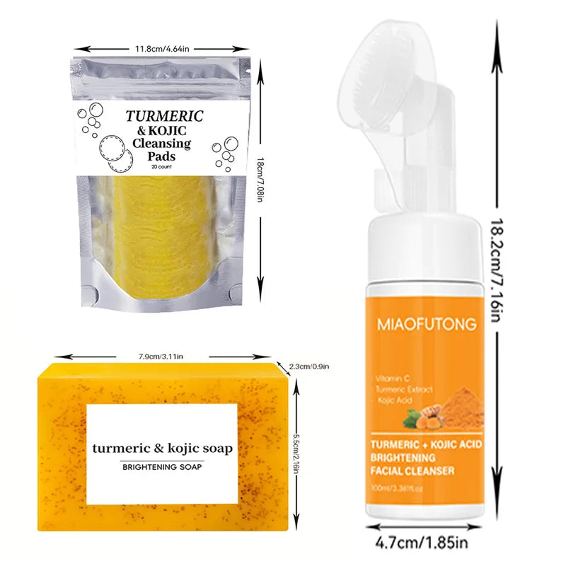 Radiant Skin Turmeric Soap Set
