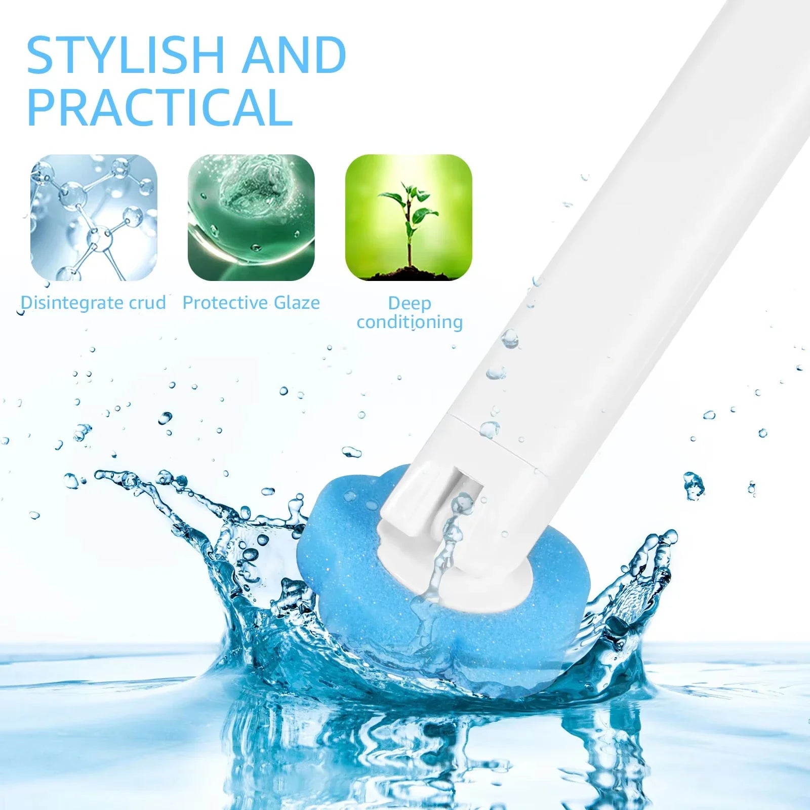 Hygienic Bathroom Brush Kit