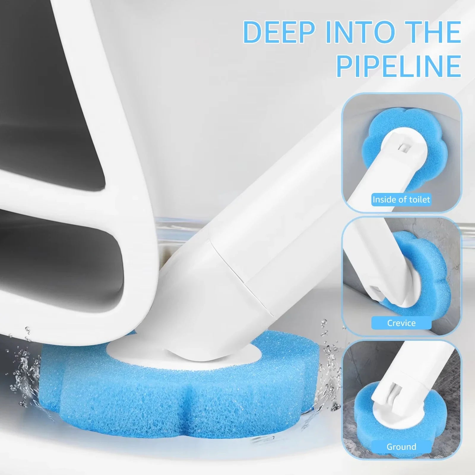 Hygienic Bathroom Brush Kit